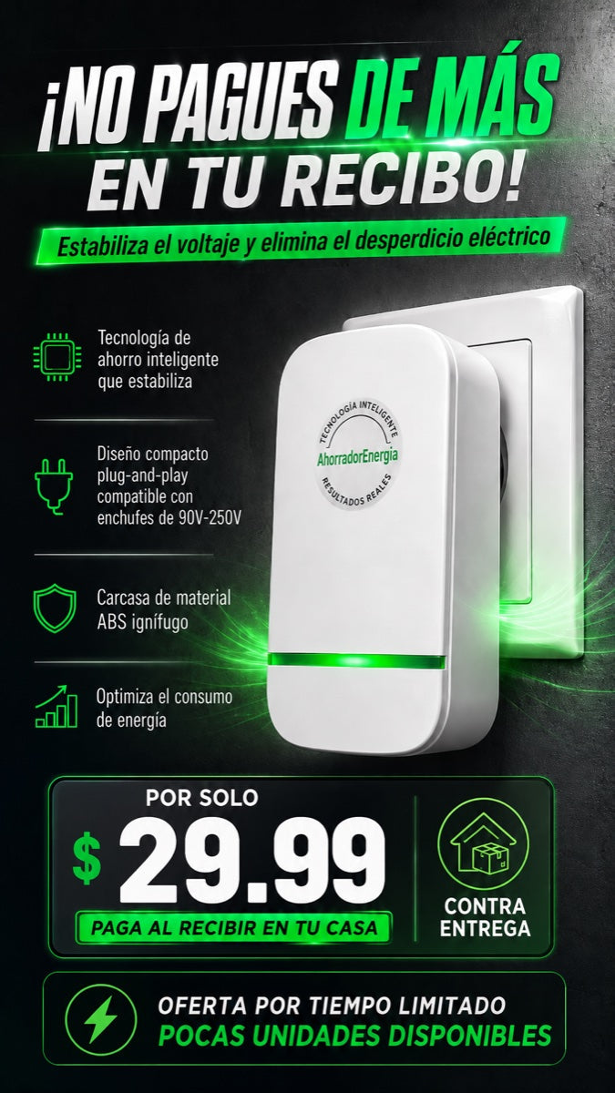 Ahorrador de Energía Best — Reduce tus boletas desde el primer mes