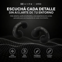Audífonos Open Ear ambie HYPE PRO  — Sonido de alta calidad