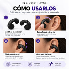 Audífonos Open Ear ambie HYPE PRO  — Sonido de alta calidad